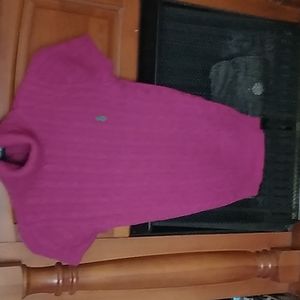 Ralph Lauren Sport Fushia size M sweater top